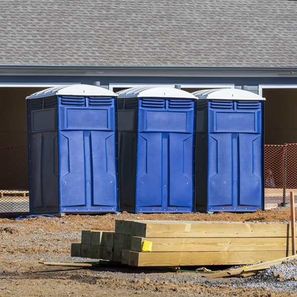 how do i determine the correct number of porta potties necessary for my event in Ben Lomond CA